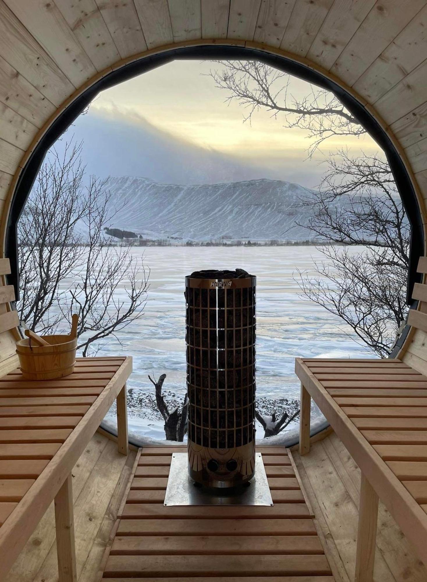 Cosy Lakeview Cabin 45 Minutes From Reykjavik Mosfellsbaer Buitenkant foto